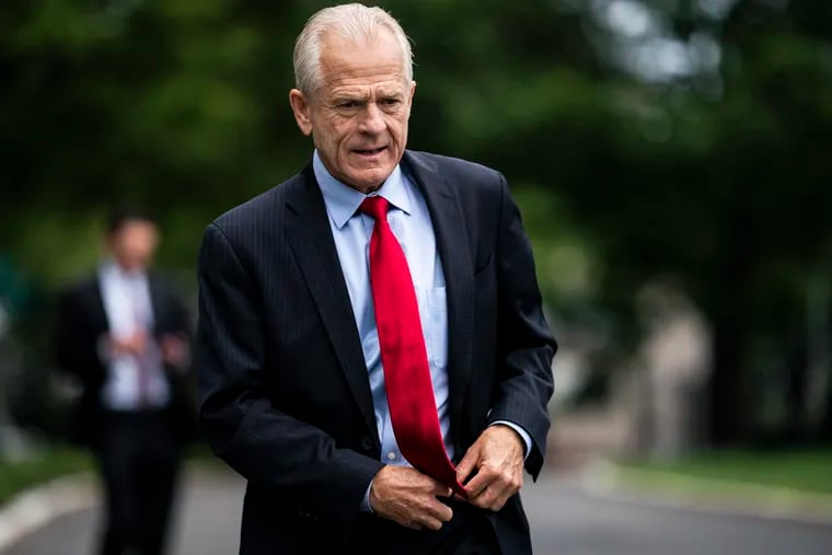 White House trade adviser Peter Navarro, shown speaking with reporters outside the West Wing at the White House on June 18.