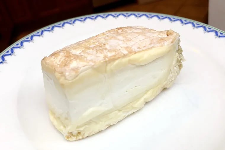 Maysiola is a full-flavored and complex goat cheese inspired by robiola made at Shellbark Hollow Farm in Chester County. 