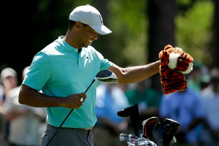 Tiger Woods is trying for his fifth green jacket, 22 years after he won his first.