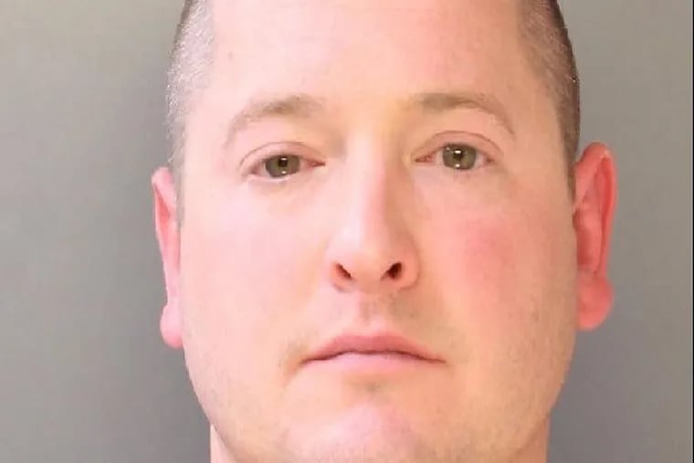 Kevin Klein, 36, a nine-year veteran, is facing counts including simple assault, driving under the influence, and leaving the scene of an accident, authorities said.  A grand jury report says a police supervisor may have attempted to cover up the alleged crimes.