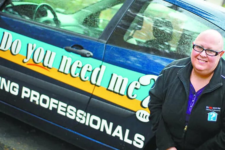 Renee Rawcliffe , who has cancer herself, owns one of the cleaning firms that give free service to cancer patients.