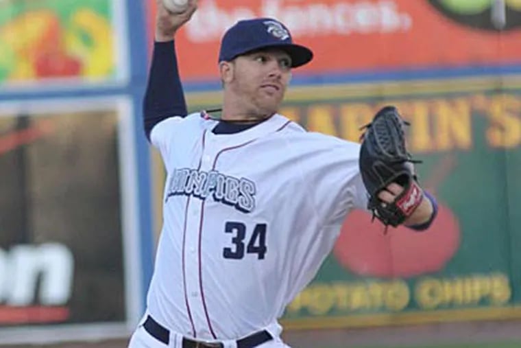 Tyler Cloyd, who was not taken in the Rule 5 draft, is 7-1 in the minors this season.