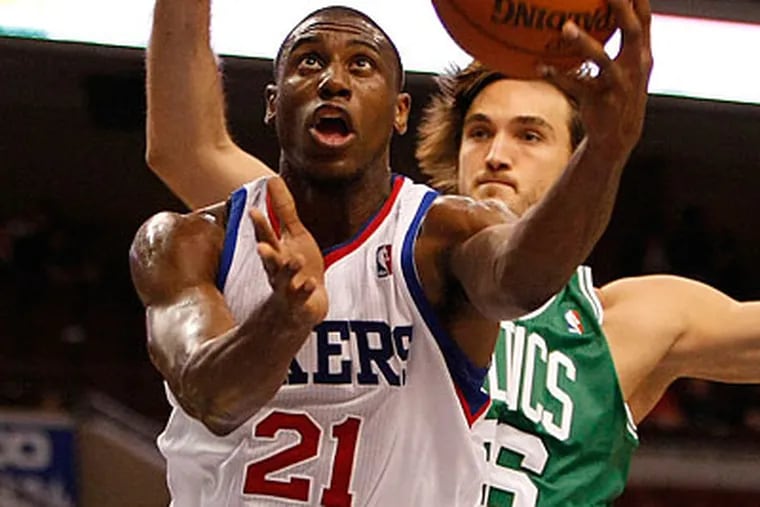 The 76ers beat a Celtics team that was comprised mostly of backup players. (Michael S. Wirtz/Staff Photographer)