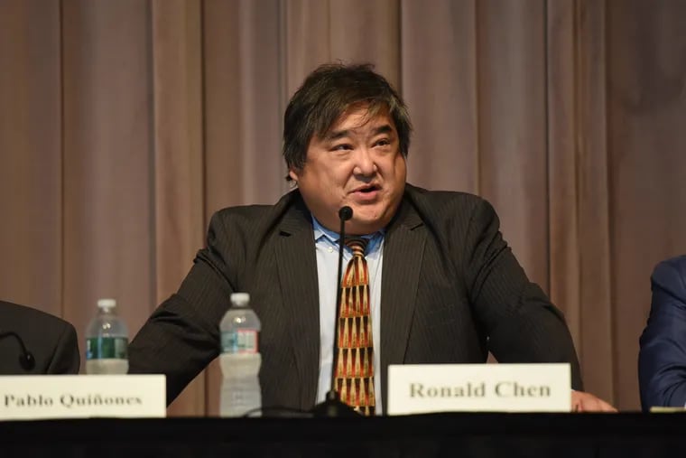 Ronald Chen, chair of a special task force appointed by New Jersey Governor, Phil Murphy, in Trenton in July 2019. On Thursday, the task force heard testimony from officials at the agency that administers the state's tax credit programs for businesses.