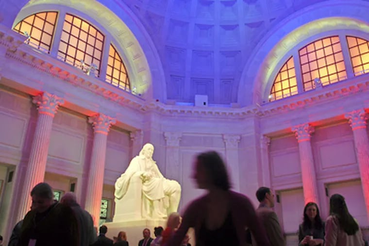 Spending of $9.25 million for improvements to the Franklin Institute has been cleared, but which of these projects actually goes ahead is unclear. (Tom Gralish / Staff Photographer)