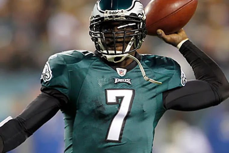 Michael Vick says the Eagles can make a run at the Super Bowl this year. (Yong Kim/Staff Photographer)