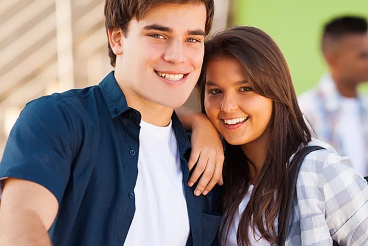 If and when things do get bumpy for them, you can remind her the whole point of college is to grow and mature, and any change - in either of them - means the relationship has to change, too. (iStock image)