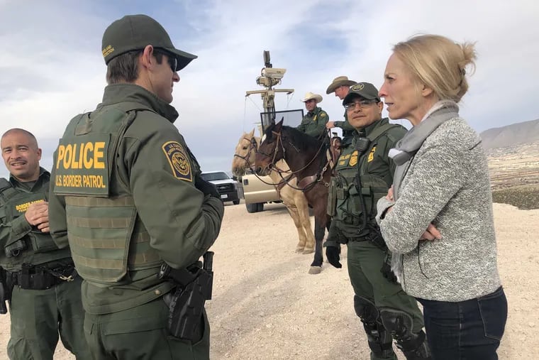 Congresswoman Mary Gay Scanlon toured the U.S.-Mexico border on February 9-10, 2019.