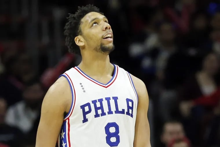 Sixers center Jahlil Okafor remains on the trading block.