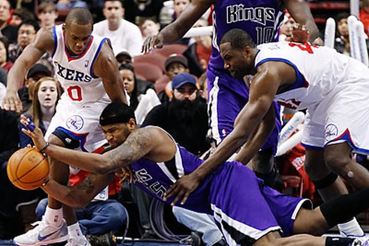 Perhaps a bad loss at home to a dead team will snap the 76ers back to reality. (Matt Slocum/AP)