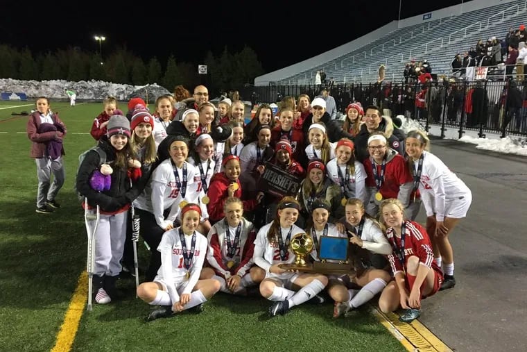 The Souderton girls' soccer team beat Pennridge, 1-0, in overtime to capture the PIAA Class 4A final.