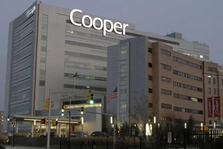 Cooper University Hospital in Camden, NJ.