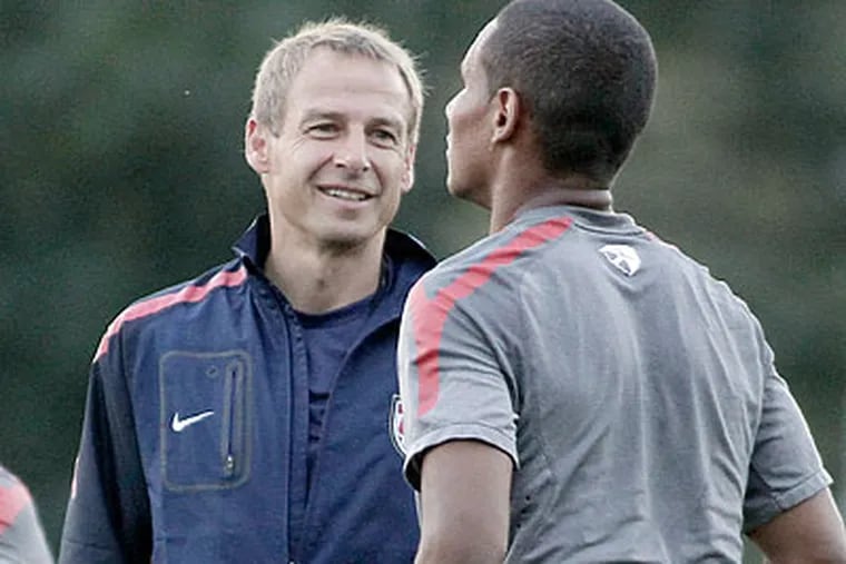 Jurgen Klinsmann has brought a new spirit of optimism to the U.S. national team. (Elizabeth Robertson/Staff Photographer)