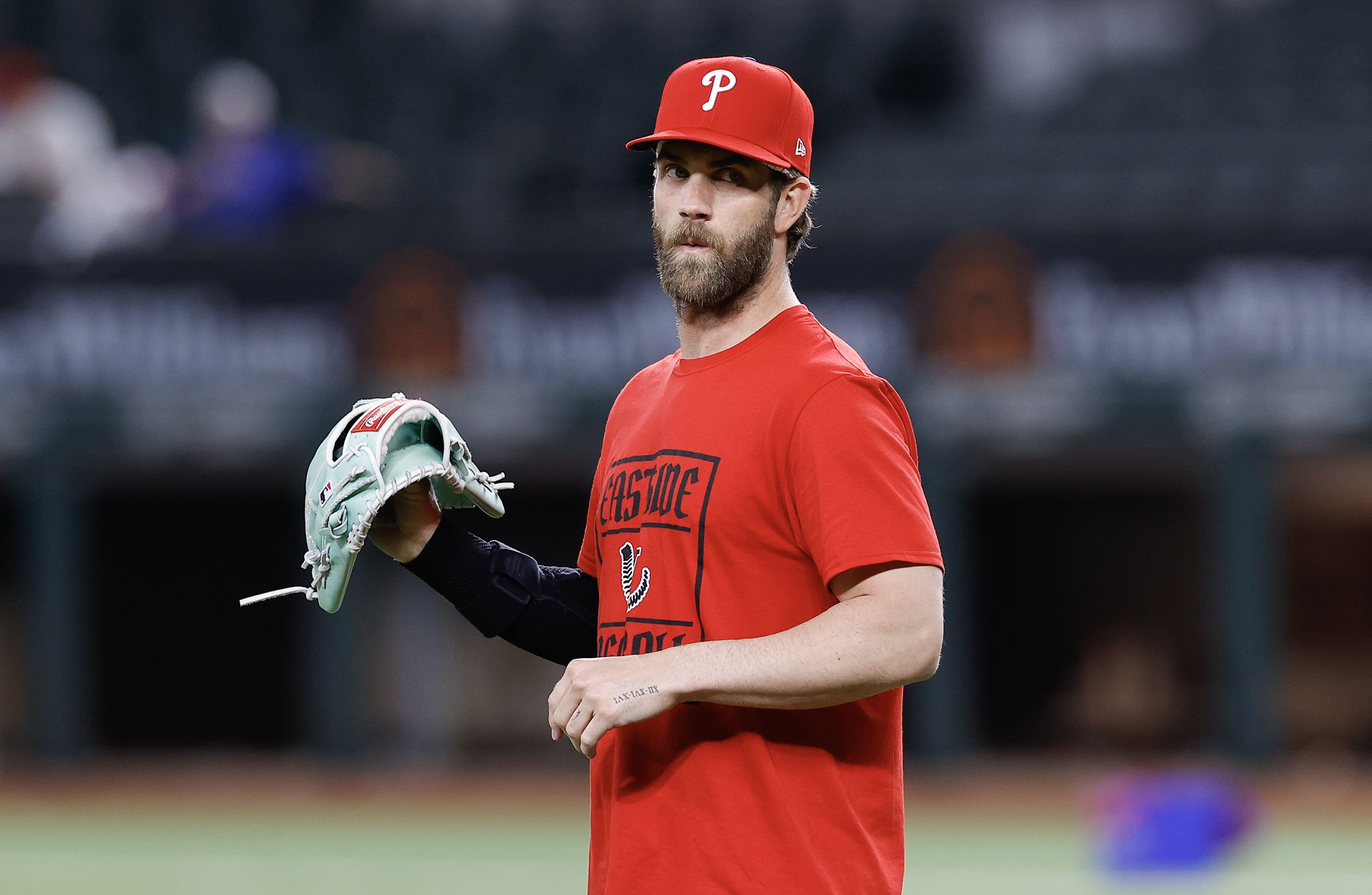 Phillies slugger Bryce Harper gets ESPN's attention with pitch clock comment