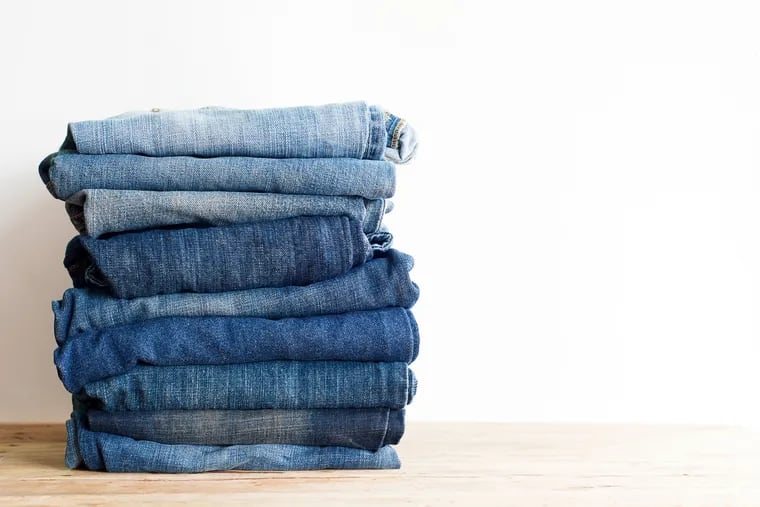 Stretchy denim is out. But all-cotton jeans are hard to break in.