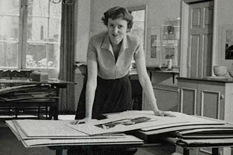 Bertha von Moschzisker, Print Center director, in 1944.