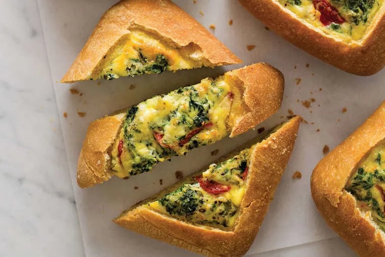 Mediterranean egg boats from "The Perfect Egg." ( Photo by Teri Lyn Fisher )
