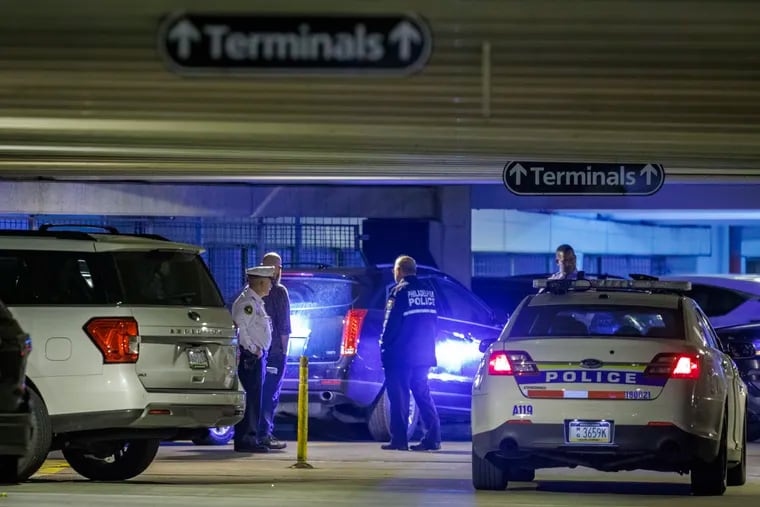 Two Philadelphia Police officers were shot, one fatally, inside a parking garage at Philadelphia International Airport last week.