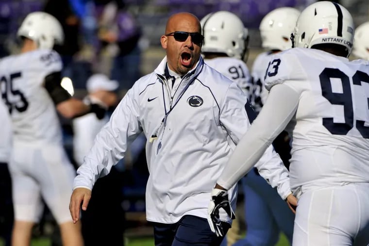 Penn State coach James Franklin and the university continue to discuss a contract extension.