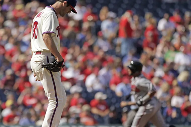 Nobody knows where Phillies starting pitcher Cole Hamels will land this offseason. (H. Rumph Jr/AP)