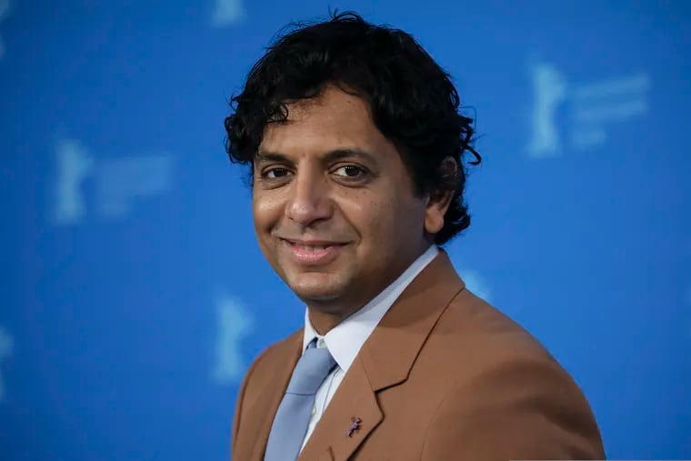M. Night Shyamalan at the International Film Festival Berlin in 2022. He grew up in Wynnewood and now lives in Williston Township.