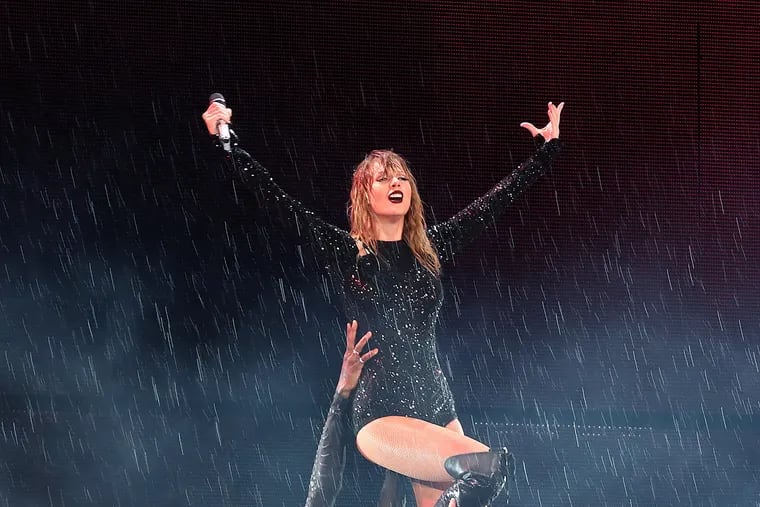 Taylor Swift performs at ANZ Stadium on Nov. 2, 2018, in Sydney.