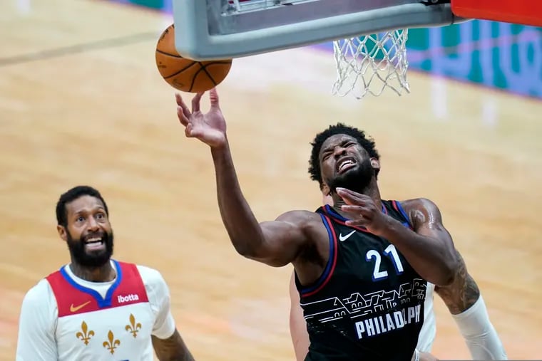 The Sixers' Joel Embiid has a chance to help his case for MVP with Wednesday's game against the Nets.