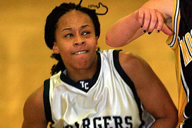 Timber Creek's Jasmine Martin is the South Jersey girls' basketball player of the year. (Akira Suwa/Staff Photographer)