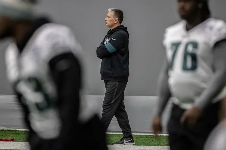 Eagles DC Jim Schwartz will have his hands full in restructuring the defense have the departure of Malcolm Jenkins.