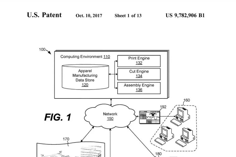 On Oct. 10, 2017, Amazon received a patent for a computer-controlled system to design, manufacture and distribute all kinds of clothing through factories like its new West Norriton plant.