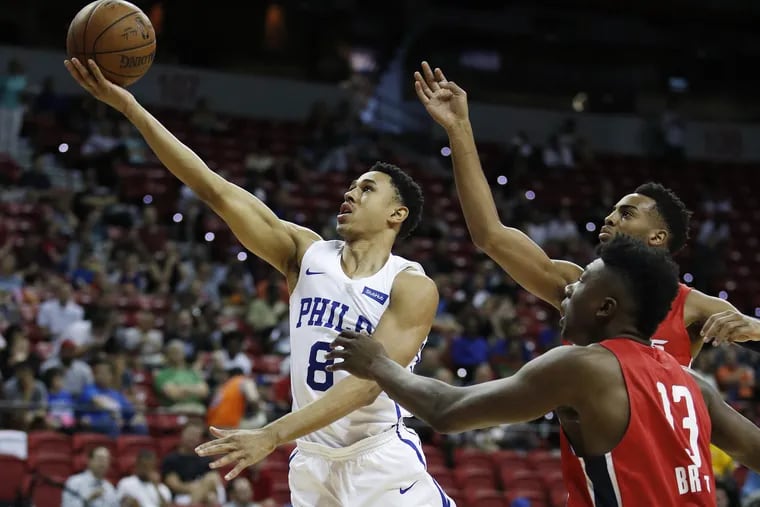 Zhaire Smith had his first matchup against Mikal Bridges and the Suns.