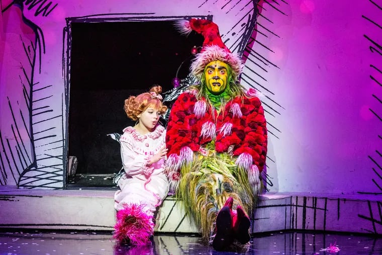 'Dr. Seuss' How The Grinch Stole Christmas' at the Merriam Theater.