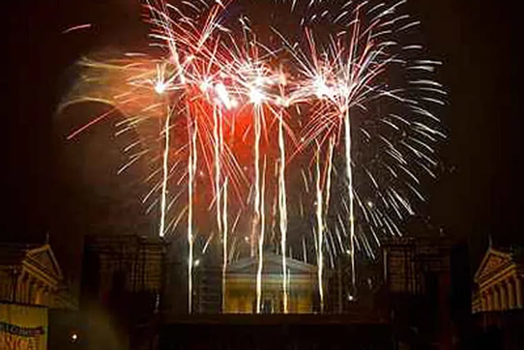 This year, municipalities across the region are weighing whether to have July 4th fireworks or use the money to preserve jobs and services. (John Costello / File)
