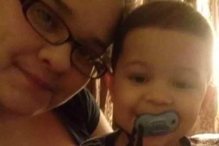 Elizabeth Perez and her 2-year-old son Nathaniel Richardson died in an early morning fire in the city's Fairhill section on Jan. 8, 2016.