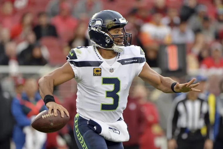 In the last three seasons, Seattle Seahawks quarterback Russell Wilson has a 92.8 passer rating in the first three quarters of games and 115.5 in the fourth quarter.