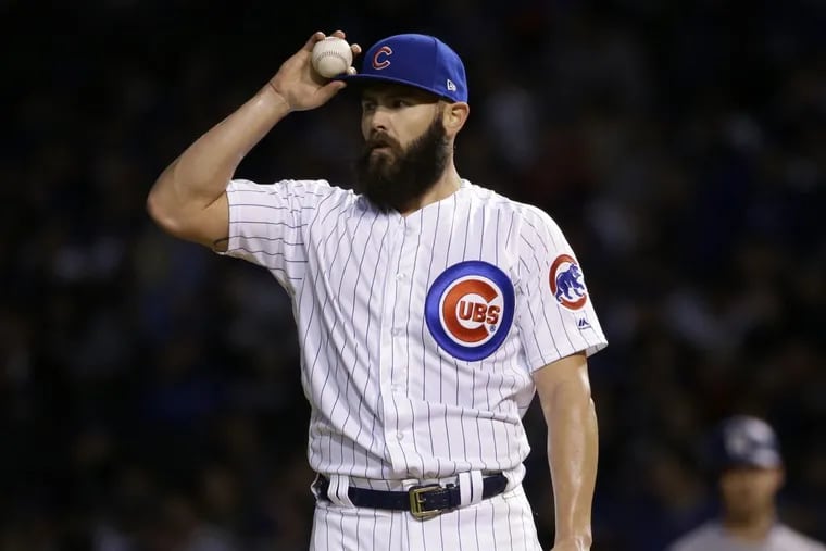 The Philadelphia Phillies are going to sign free agent pitcher Jake Arrieta, who had a 3.53 ERA last season in 30 starts with the Chicago Cubs.