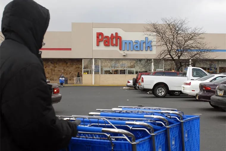 The Pathmark on Church Road in Cherry Hill is one of three that A&P plans to close, union leaders say. (Tom Gralish / Staff Photographer)