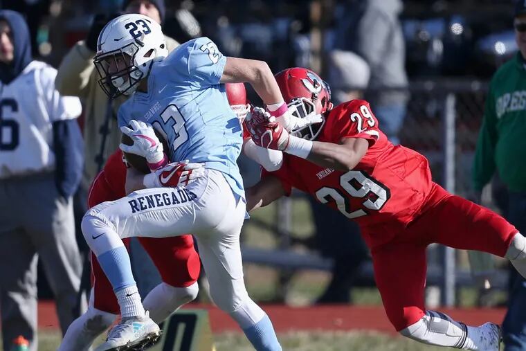 Senior Jake Schillinger (23) has led Shawnee to the South Jersey Group 4 title game.