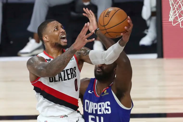 Portland's Damian Lillard said he won't be phased by a rough ending to Saturday's loss to the Clippers. (Kim Klement / USA Today Sports via AP)