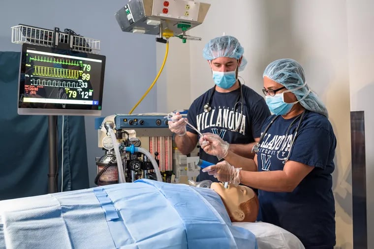 In 2018, Villanova's College of Nursing received 1,600 applications for 95 slots, the most applications it has ever received.