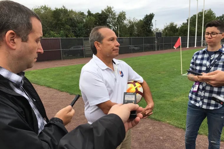 Sky Blue FC general manager Tony Novo left the job Tuesday evening in a move the New Jersey-based club termed a resignation but multiple other sources termed a firing.
