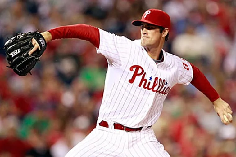 Cole Hamels could receive the largest contract ever signed by a Philadelphia athlete. (Yong Kim/Staff Photographer)