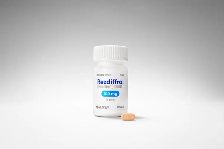 The FDA approved a new liver disease drug on Thursday called Rezdiffra, made by West Conshohocken-based Madrigal Pharmaceuticals.