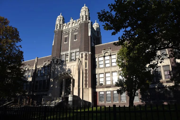 Camden High School and its iconic tower. Some civic leaders are critical of the plans, saying the community should have been more involved and asking what will be done with students.