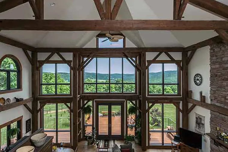 This custom-built home in Berks County is on the market for $1.4 million.