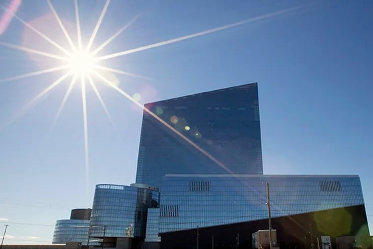 Built for $2.4 billion, the Revel is stuck in bankruptcy court over its $82 million agreement of sale to Florida developer Glen Straub. (Stephanie Aaronson/Philly.com)