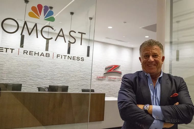 Joseph Zarett has opened a new rehab and physical therapy facility inside the Comcast Center in Center City.