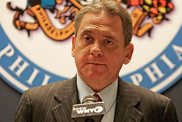 City Controller Alan Butkovitz, seen in a file photo. He estimates that the Philadelphia School District would have to cut $400,000 per day between now and June 30 just to erase a projected deficit of at least $61 million as it wrestles with continuing problems in matching expenses to declining revenues. (Bonnie Weller/Staff/File)
