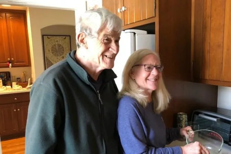 Arthur Halprin, 82, was nearly scammed out of $5,000 when criminals called his cell phone claiming his son had been kidnapped. His companion Shelley Sarsfield called police and his son, convincing Halprin it was a scam.
