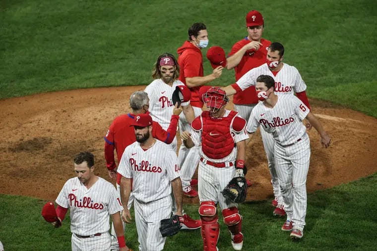 The Phillies are hoping to celebrate a playoff berth within the next few weeks.